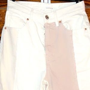 Pacific Sun Brand size 1 jeans. White and Tan, New with tags.